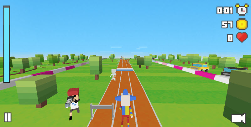 Blocky Runner screenshot