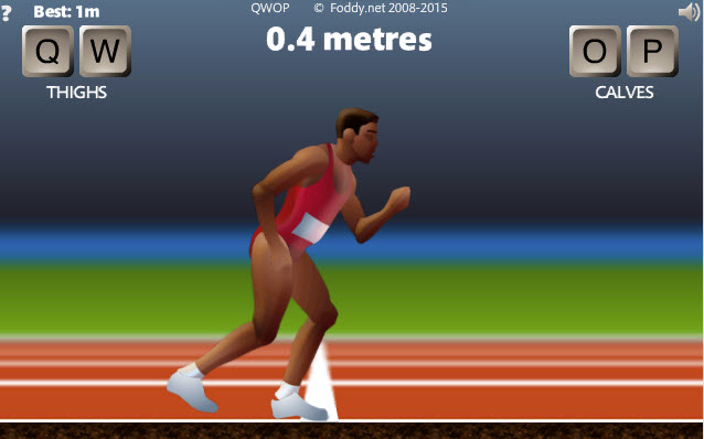 QWOP screenshot